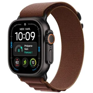Apple Watch Ultra 4 Cellular 49 mm Noir Boucle Alpine M MJC14QF/A