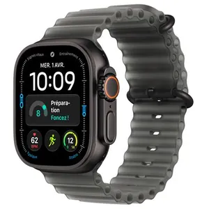 Apple Watch Ultra 4 Cellular 49 mm Noir Bracelet Océan MJAY4QF/A