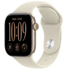 Apple Watch - Montre Connectée  42mm Alu Or Clair / Sable Serie 12 M/L