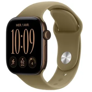 Apple Watch - Montre Connectée  46mm Alu Bronze / Olive Serie 12 S/M