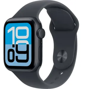 Apple Watch SE 3 GPS - 40mm Midnight Aluminum - Sport Band M/L pas cher
