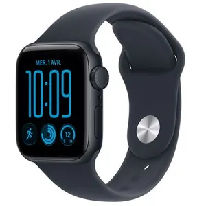 Apple Watch SE 3 GPS + Cellular 40 mm Boîtier en aluminium Midnight av... pas cher