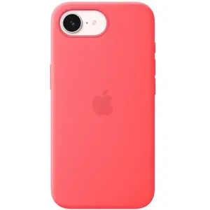 Comparateur de prix : Coque en silicone avec MagSafe Apple Rose Goyave pour iPhone 17e