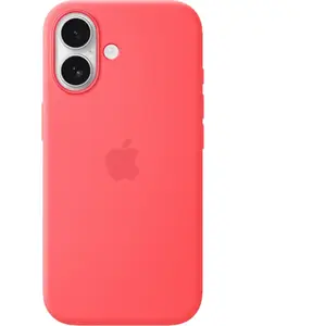 Coque en silicone avec MagSafe Apple Rose Goyave pour iPhone 17 pas cher