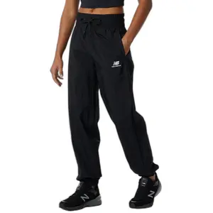 Jogging femme New Balance Athletics Amplified Woven Noir L pas cher