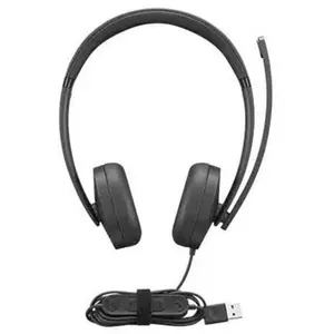 Comparateur de prix : Lenovo Gen 2 - Micro-casque - sur-oreille - filaire - USB-A - noir