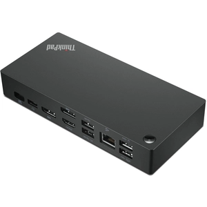 Lenovo - Station d'accueil - USB-C - HDMI, 2 x DP - 1GbE - 90 Watt - C... pas cher