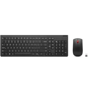 Lenovo Essential Wireless Combo Keyboard & Mouse Gen2 Black-German (DE... pas cher