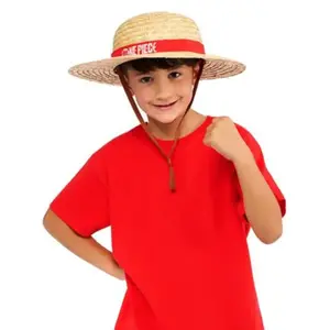 Déguisement enfant Netflix Chapeau Cannotier Luffy pas cher