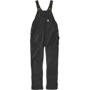 Carhartt Damen Overall Relaxed Fit Denim Bib Overal Black-S pas cher