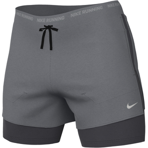 Short Nike Dri-FIT Stride Hybrid Gris S pas cher