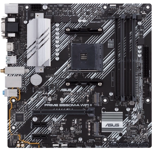 ASUS PRIME B550M-A WIFI II - Carte-mère - micro ATX - Socket AM4 - AMD B550 Chipset - USB 3.2 Gen 1, USB 3.2 Gen 2 - Gigabit LAN, Wi-Fi 6, Bluetooth - carte graphique embarquée (unité centrale requise) - audio HD (8 canaux) pas cher