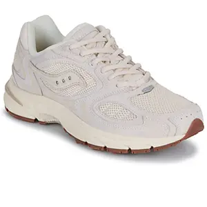 Lage Sneakers Saucony GRID JAZZ 9 Beige pas cher