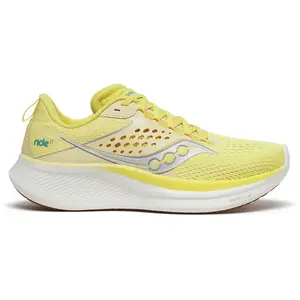 Saucony Ride 17 Femme Jaune pas cher