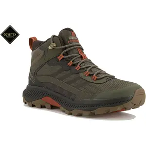 Merrell Chaussures De Randonnée Speed Strike 2 Mid Gtx - J037819 Vert ... pas cher