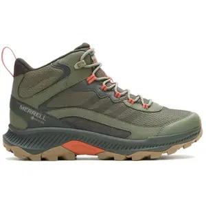 Merrell, Hommes, Chaussures de randonnée, Speed Strike 2 Mid GTX (45), Vert pas cher