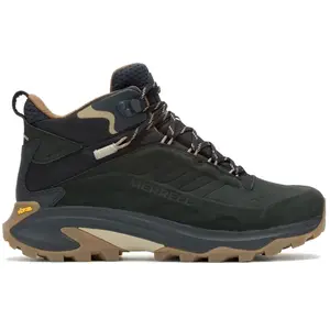 Hommes, Chaussures de randonnée, Merrell Moab Speed 2 LTR Mid WP Stiefel Gr. 46 5 (46.5), Noir