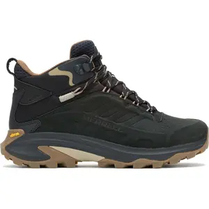 No Name, Hommes, Chaussures de randonnée, Buty turystyczne Merrell Moab Speed 2 LTR Mid WP - black (43.5), Noir pas cher