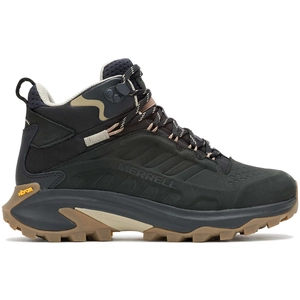 Merrell J038218 MOAB SPEED 2 MID WP - Dames wandelschoenenHalf-hoge schoenenWandelschoenen - Kleur: Zwart - Maat: 42