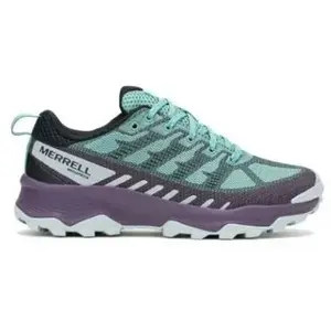 Merrell Chaussures Marche Randonnées Merrell Speed Eco Wp Vert D'eau 37 pas cher