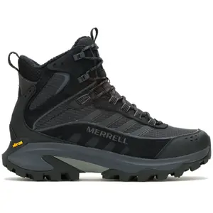 Merrell, Hommes, Chaussures de randonnée, Moab Speed 2 Thermo Mid WP (46.5), Noir