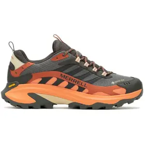 Merrell Moab Speed 2 GTX donkergrijs met oranje heren sneakers - Beluga pas cher