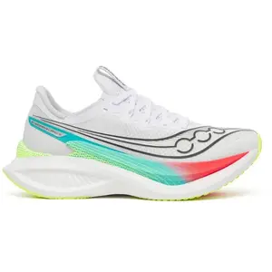 Chaussures Saucony Endorphin Pro 5 Blanc Vert AW26 Femme, Taille 41 - EUR pas cher