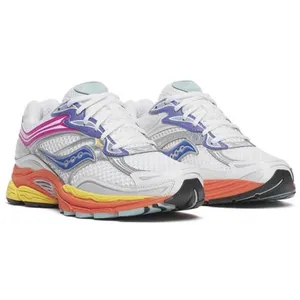 Baskets ProGrid Omni 9 OG unisexe Confort & Stabilité au Quotidien Saucony blanc Multi pas cher