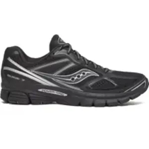 Saucony Guide 7 - Noir, Noir 45 pas cher