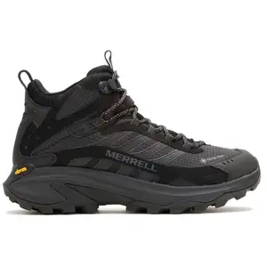 Merrell Bottes De Randonnée Noires Pour Hommes pas cher