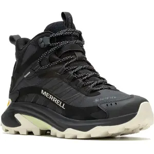 Merrell J037826 MOAB SPEED 2 MID GTX - Dames wandelschoenenHalf-hoge schoenenWandelschoenen - Kleur: Zwart - Maat: 39 pas cher