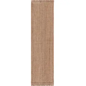 SAFAVIEH Tapis en fibres naturelles pour salon, salle à manger, chambre à coucher, collection de fibres naturelles, poils courts, naturel, 61 x 91 cm pas cher