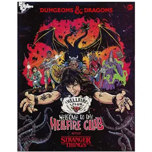 Wizards Of The Coast Bienvenue Dans Le Jeu De Société Hellfire Club Dungeons & Dragons Stranger Things Anglais pas cher
