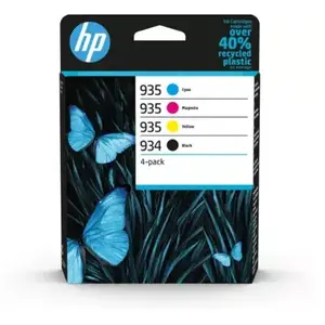 Cartouche d'encre HP 934 noire + 3 couleursVendu parfnac-be