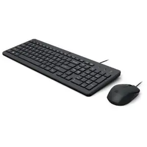 Clavier et souris filaires HP 150 - Noir - AZERTY pas cher