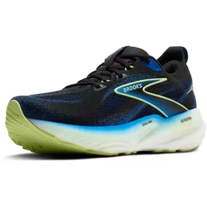 Brooks Glycerin 22 Baskets pour homme, noir, cobalt, jaune fluo, taille 42 EU, Black Cobalt Neo Yellow, 42 EUVendu paramazon