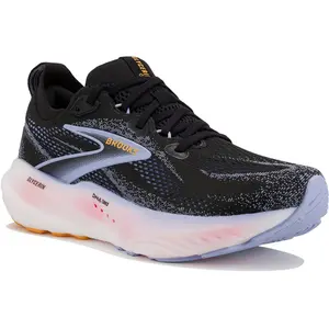 BROOKS Glycerin 22, Baskets pour femme, 35.5 EU, Black Blue Heron Orange, 35.5 EU pas cher