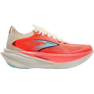 BROOKS Hyperion max 3 femme 40.5 - 659 - Coconut/Fiery Coral/Atomizer pas cher