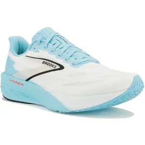 BROOKS Launch 11, Baskets pour homme, 42 EU, White Atomizer Pink Clay, 42 EU pas cher