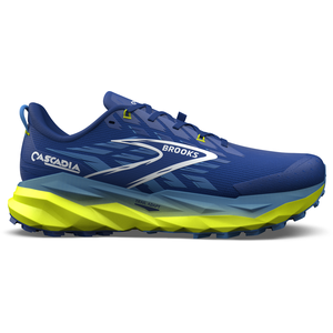 Chaussures de trail Brooks Cascadia 19 Bleu 40 2E pas cher