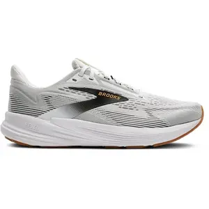 BROOKS Revel 8 Baskets Homme 44.5 EU, White Black Oak Buff, 44.5 EU pas cher