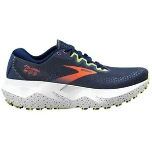 Comparateur de prix : Brooks Baskets Caldera 6 pour femme, Pétard bleu marine vert vif, 42.5 EU