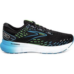 Brooks Glycerin 20 Baskets pour homme, Black Hawaiian Ocean Green, 43 EUVendu paramazon