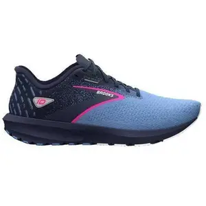 Brooks Baskets Launch 10 pour femme, Peacoat Marina Blue Pink Glo, 39 EU