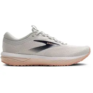 Brooks Baskets Revel 7 pour femme, Oyster White Tropical Peach, 38.5 EU pas cher