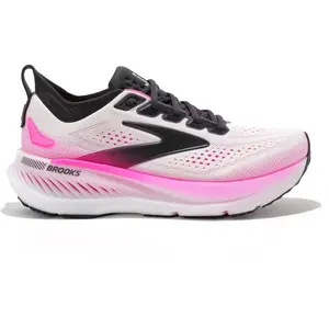 Brooks Glycerin GTS 23 Hardloopschoenen - Wit/Roze - Maat 38 - Dames