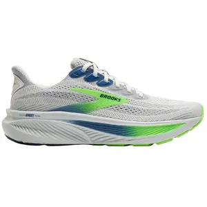 Brooks Ghost 17 Baskets pour homme, Oyster Beacon Blue Gecko, 45.5 EU