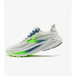 Brooks Ghost 17 Baskets pour homme, Oyster Beacon Blue Gecko, 42 EU pas cher