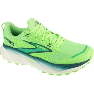 Brooks Cascadia 19, Mannen, Groen, Hardloopschoenen, maat: 46,5 pas cher