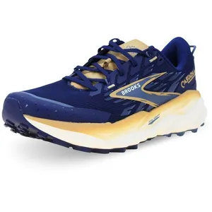 Brooks Cascadia 19, Mannen, Marineblauw, Hardloopschoenen, maat: 42,5 pas cher